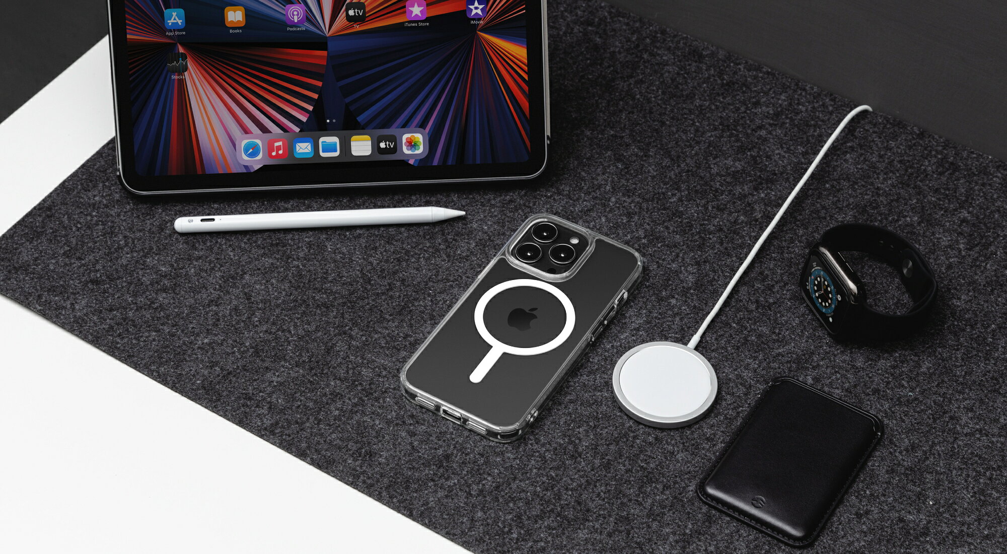 Switcheasy MagCrush 磁吸 軍規防摔 透明殼 Magsafe iPhone 13 pro max 4
