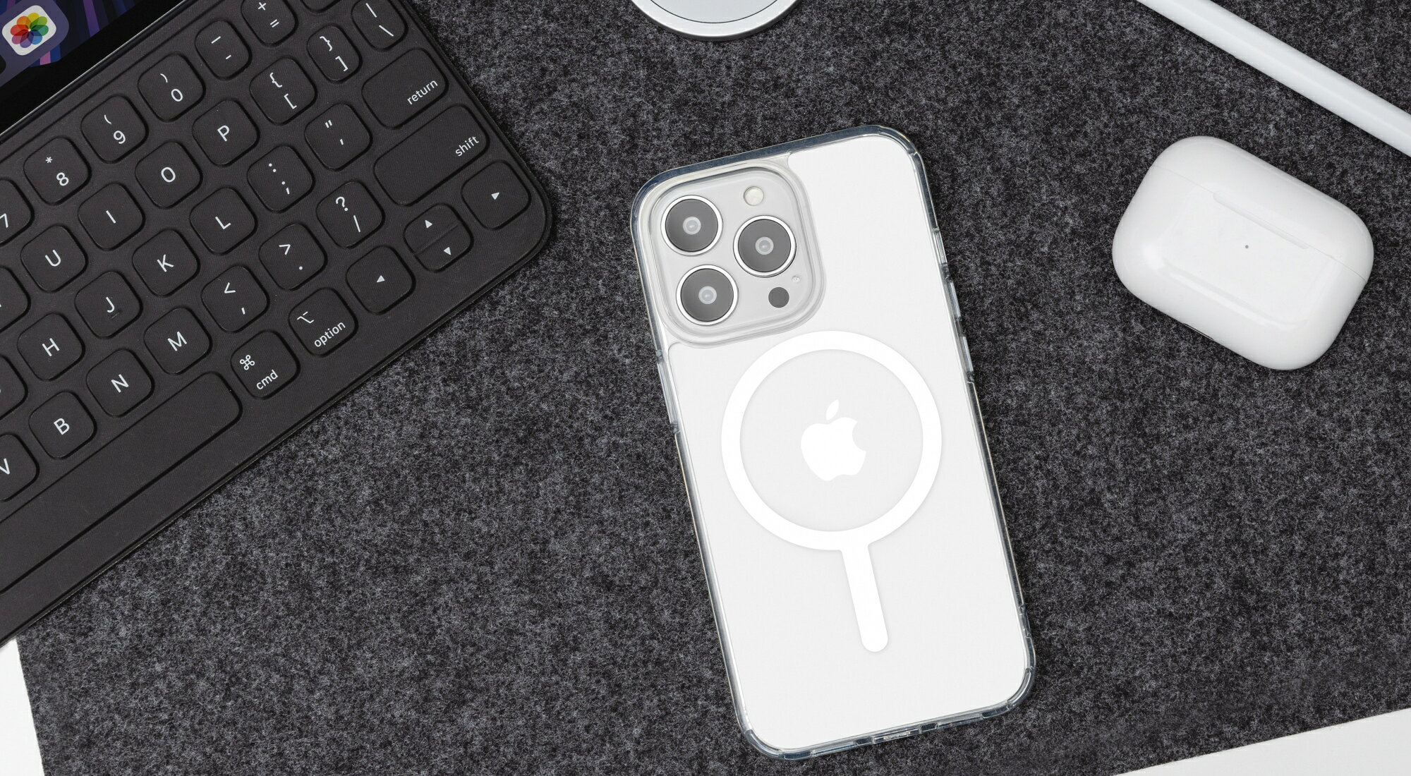 Switcheasy MagCrush 磁吸 軍規防摔 透明殼 Magsafe iPhone 13 pro max 5