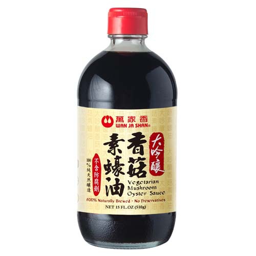 萬家香 大吟釀香菇素蠔油(510g/瓶) [大買家]
