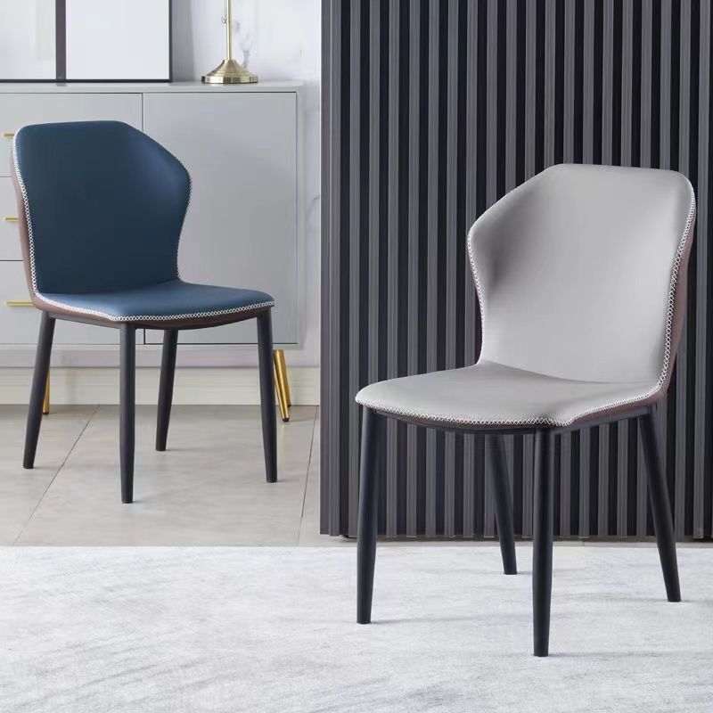 輕奢皮革餐椅家用現代簡約批發餐桌椅子靠背凳舒適軟包歐式酒店椅