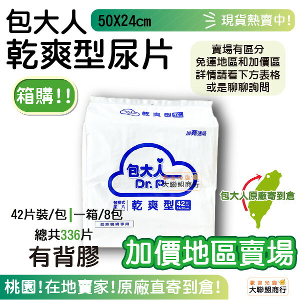 【加價區賣場】 有背膠 包大人 替換式尿片-乾爽型【請先聊聊地址是否免運/也可參考加價區域表】