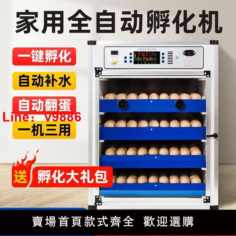 【台灣公司可開發票】【廠家直銷】孵化機中小型家用全自動小雞孵化器蘆丁雞孵蛋器雞蛋