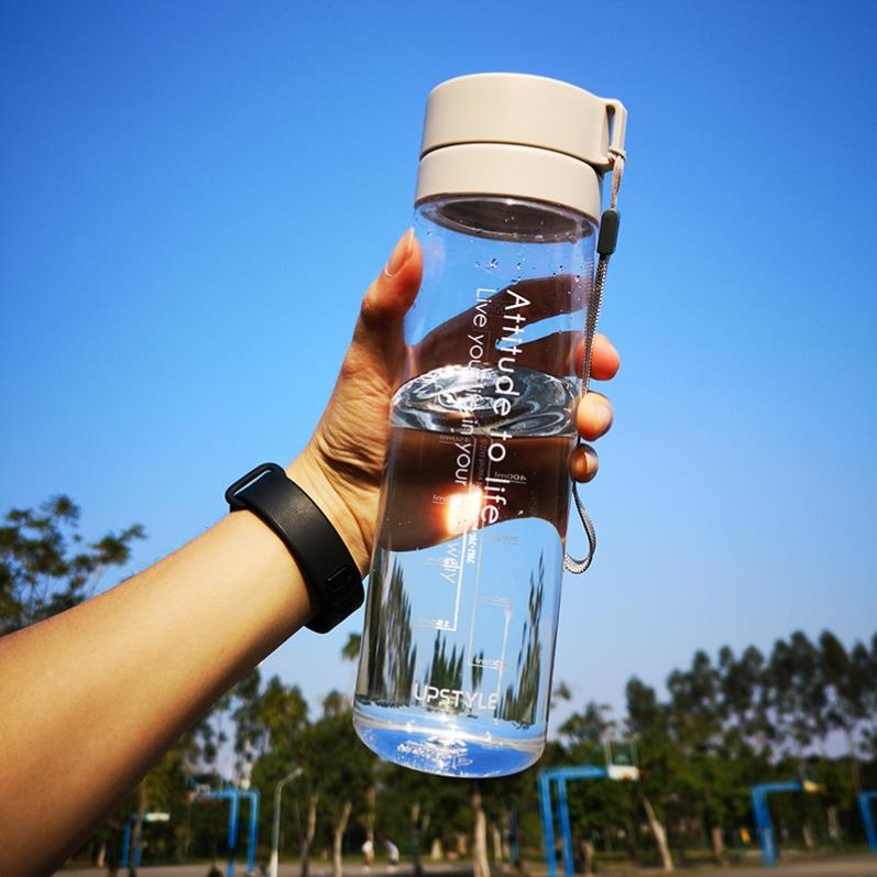 大容量運動顏值超高杯子塑料水壺夏天男女便攜簡約學生夏季耐高溫