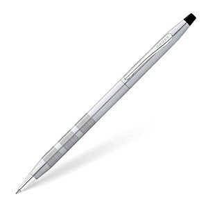 CROSS 高仕 經典世紀系列 緞鉻白鋼原子筆 / 支 AT0082-14