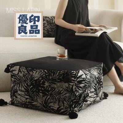 工廠直銷 【免費開票 榻榻米坐墊】 蒲團棲居潮水坐墩茶幾刺繡簡約客廳家用小戶型現代懶人意式沙發 懶人沙發 懶人坐墊特惠/開立發票 全館折扣 y5415