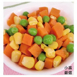 小富嚴選冷凍蔬菜類-三色豆(1000g±5%/包)9 #蔬菜#玉米粒#毛豆#白蝦仁#舒肥雞胸