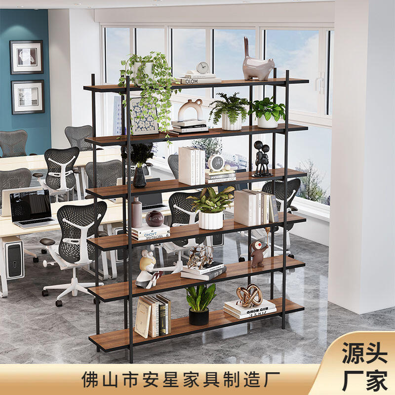 【限時優惠】48h出貨丶多層書架置物架落地家用鐵藝收納書櫃小型簡易鋼木架子儲物架書房