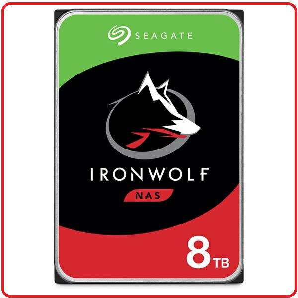 Seagate IronWolf 那嘶狼8TB NAS 硬碟ST8000VN004 3.5吋/7200轉/SATA3