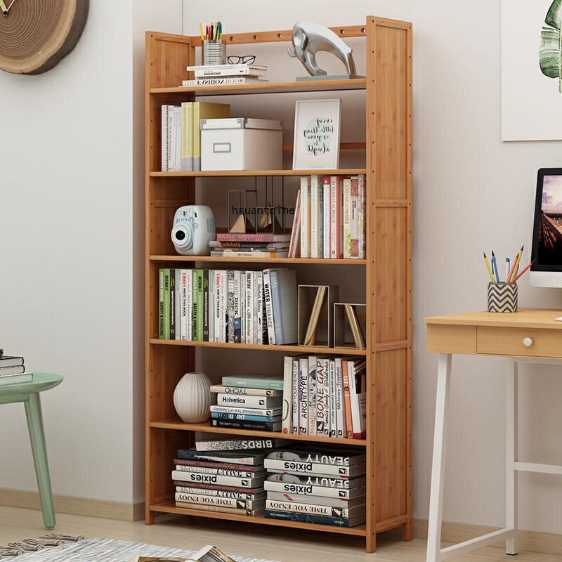 ✨簡易木質書架 置物架 置物層架 多功能置物架 書櫃 多層書櫃 收納架 書架置物架 多層置物書架 收納櫃