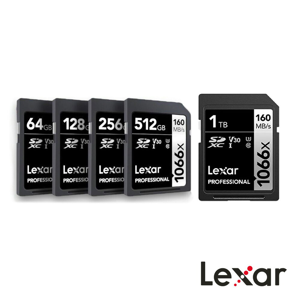Lexar 雷克沙 Professional 1066x SDXC UHS-I 專業SD卡 公司貨