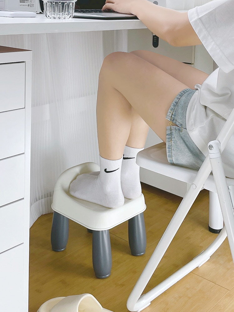 放腿搭踩腳凳 辦公室防止翹二郎腿 矯正蹺腳蹬防腳踏板腳踏墊【淘夢屋】