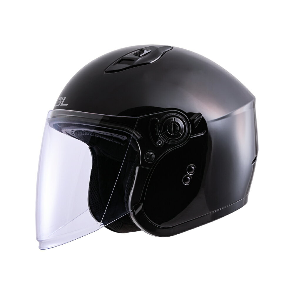【SOL Helmets】SO-12開放式安全帽 (素色_素黑 ) ｜ SOL安全帽官方商城