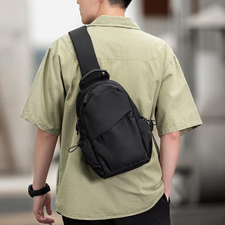 斜背包男簡約側背包男士挎包2021年新款胸包小背包運動款 雙十二特惠