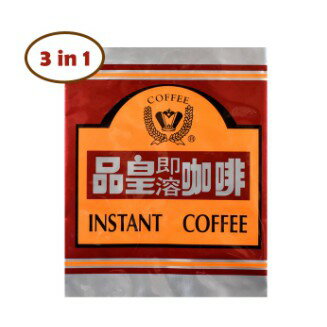 【富山食品】品皇三合一即溶咖啡 1KG 三合一咖啡 即溶咖啡 咖啡粉 沖泡咖啡 奶素可食 Instant Coffee