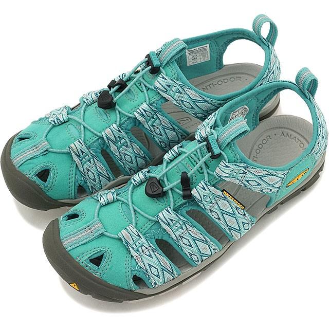 ├登山樂┤美國KEEN Clearwater CNX 女1014460綠-印花部落 # 1014460