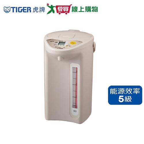 TIGER虎牌 4L微電腦液晶熱水瓶PDR-S40R-CU【愛買】
