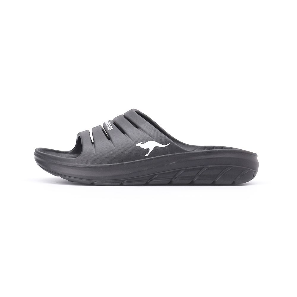 KANGAROOS ROOFOM SLIDE 輕量運動拖鞋 黑 KM41990 男鞋