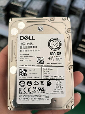 戴爾DELL SAS 600GB 10K 12GB 2 5 HDD 伺服器硬碟 高效能企業用儲存設備
