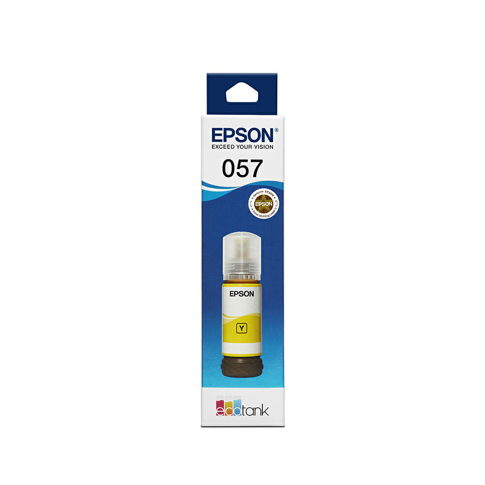EPSON T09D400 (057)黃色原廠墨水瓶 適用 L8080/L18050