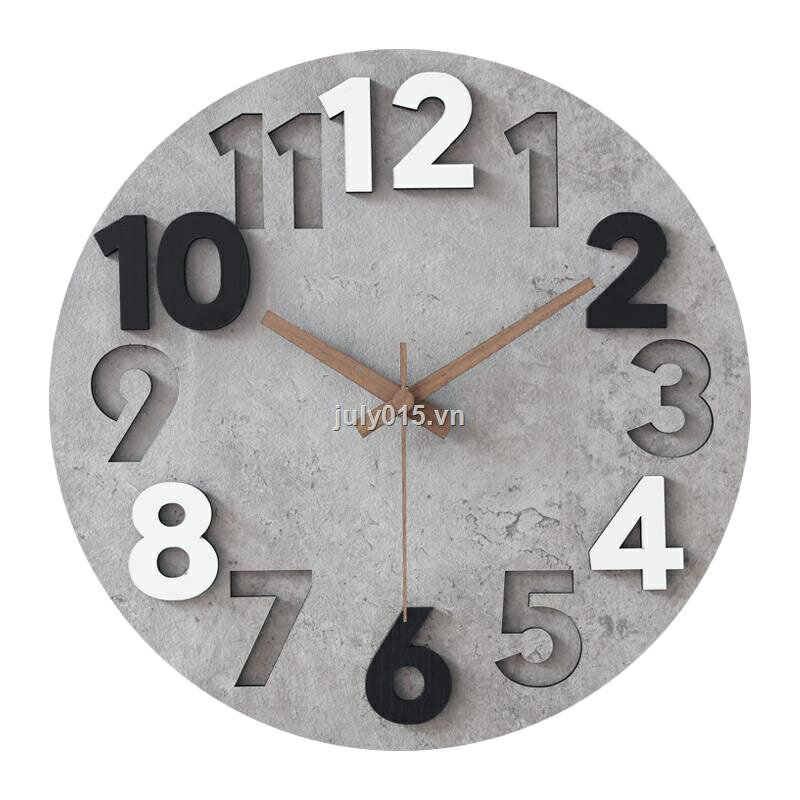 簡約現代家用鐘錶牆上藝術靜音大氣輕奢掛鐘客廳時尚掛錶創意時鐘 時鐘掛鐘