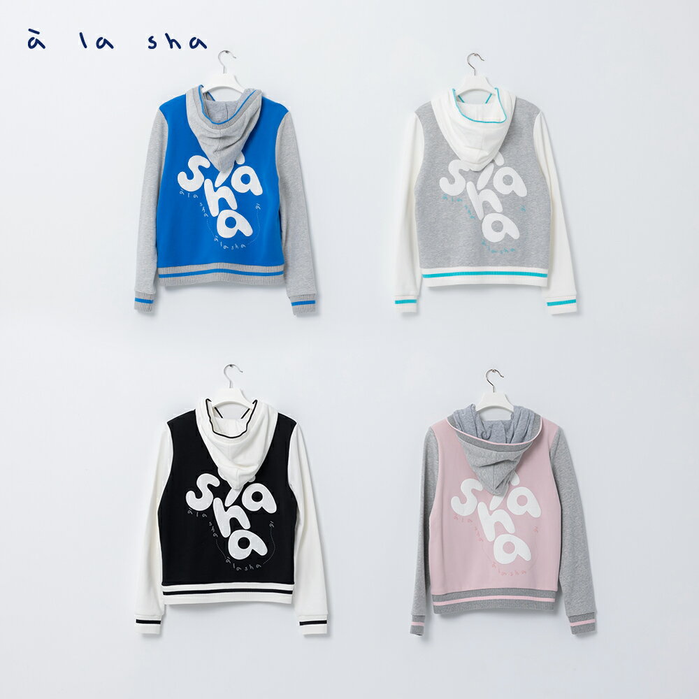 a la sha 家族連帽棒球外套 5