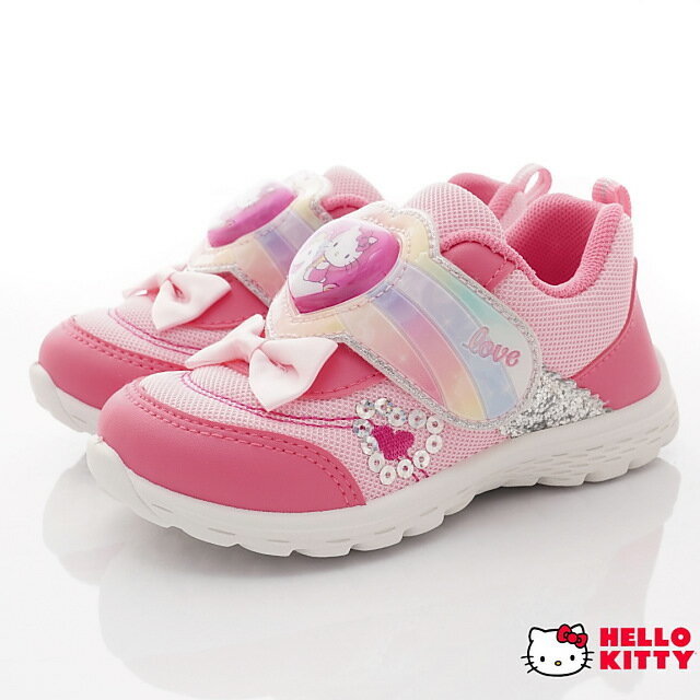 卡通-Hello Kitty休閒運動鞋-721043桃(中小童段)