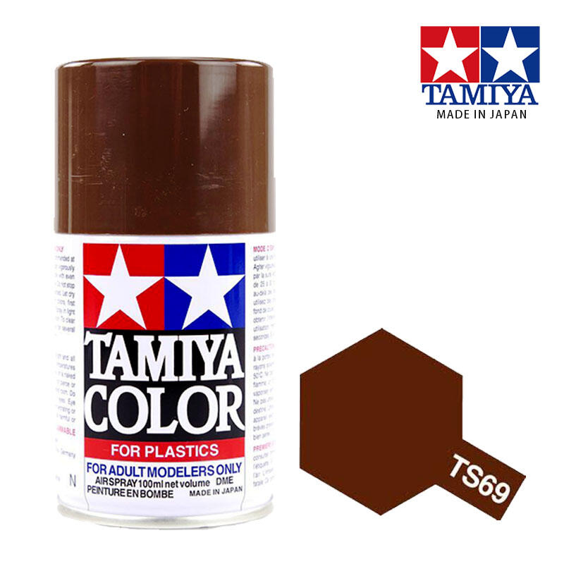 【鋼普拉】現貨 TAMIYA 田宮 模型 噴漆 噴罐 油性漆 85069 TS69 TS-69 油氈甲板色 100ml