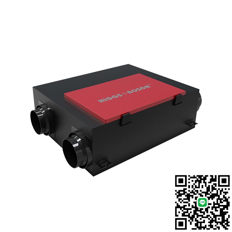 HIGGSBOSON新風系統家用靜音全熱交換器商用全屋中央換氣新風機