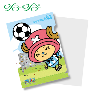 L型文件夾 (A4) 【航海王－喬巴踢足球】 LF002