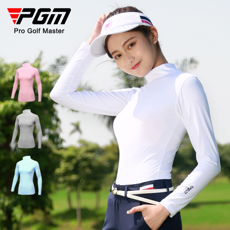 PGM 高爾夫防曬衣 女士冰絲打底衣 透氣 超冰涼 golf運動女裝