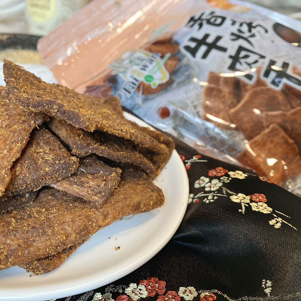 【今晚饗吃】富貴香-團購超夯祝涮嘴 肉乾系列 9款(全素)180G~260g(15包以上請選賣家宅配) 3