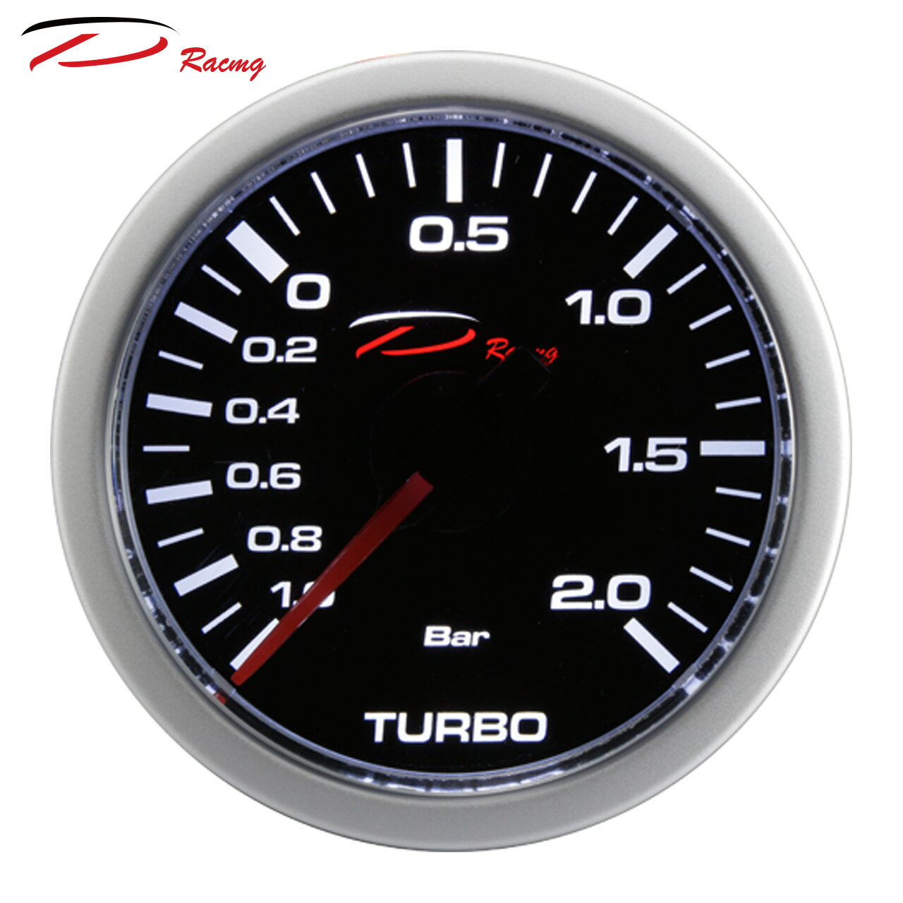 【D Racing三環錶/改裝錶】CSM入門款系列 單白光 52mm 電子式渦輪錶 錶頭無設定功能