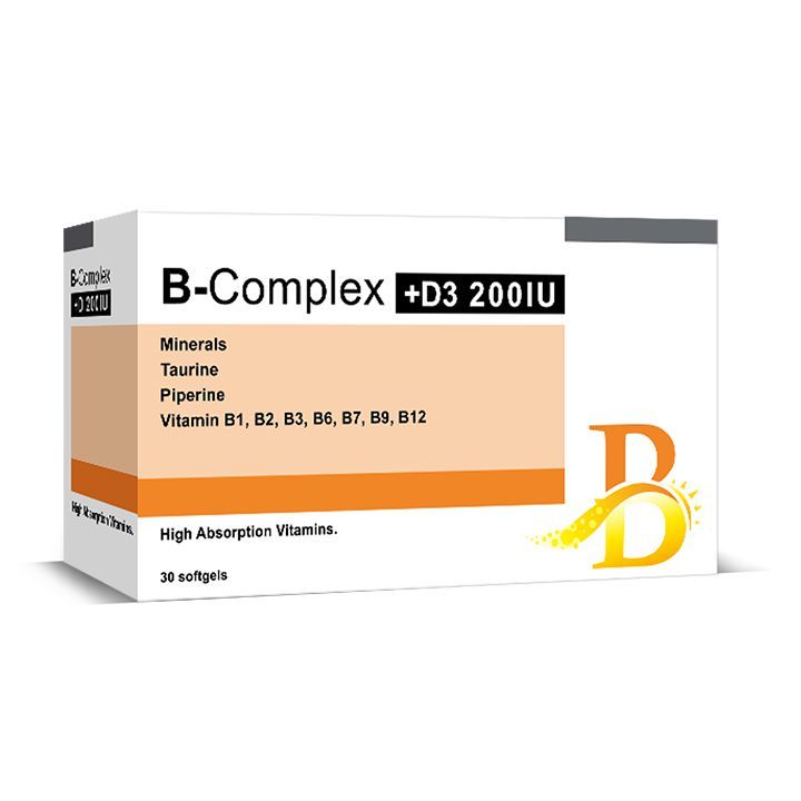 【綠心藥品】立速沛 B+D3 軟膠囊 (30顆/盒)