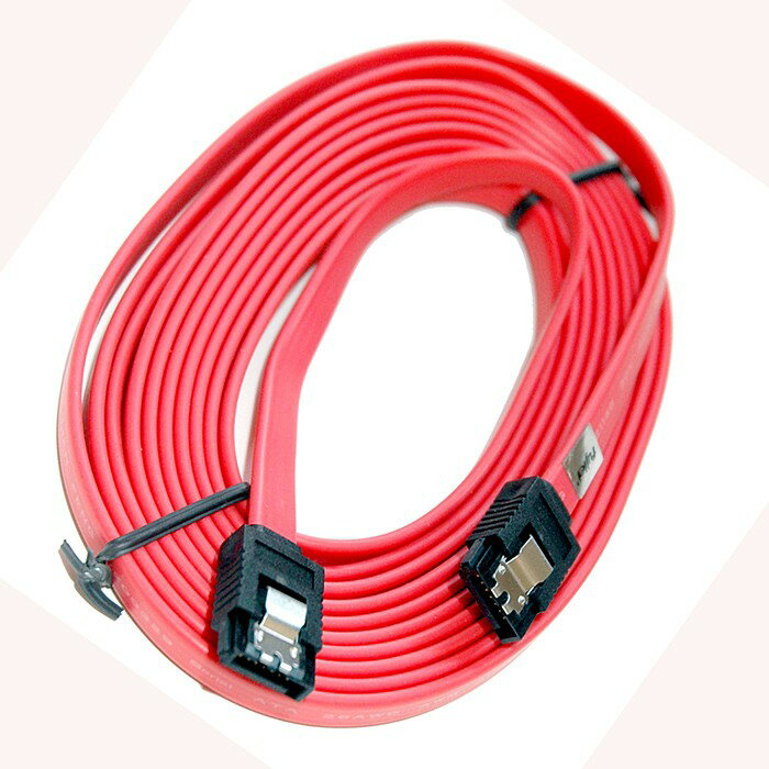 SATA to SATA 傳輸線3M +雙彈片~線長3M