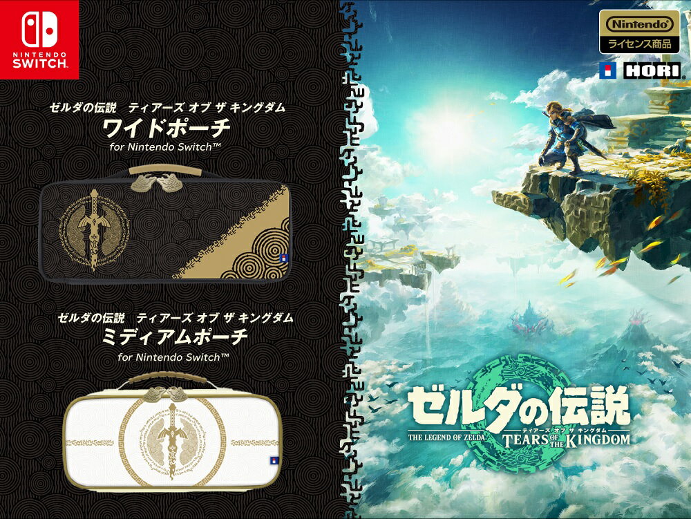 【御玩家】NS Switch HORI 原廠授權 周邊 薩爾達傳說 王國之淚 控制器 手把 主機包 單肩包 現貨 4