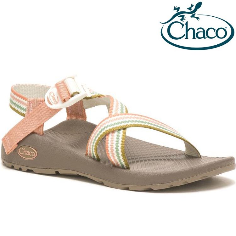 Chaco Z/CLASSIC 女款 越野運動涼鞋-標準款 CH-ZCW01 HJ09 杏黃霜淇淋