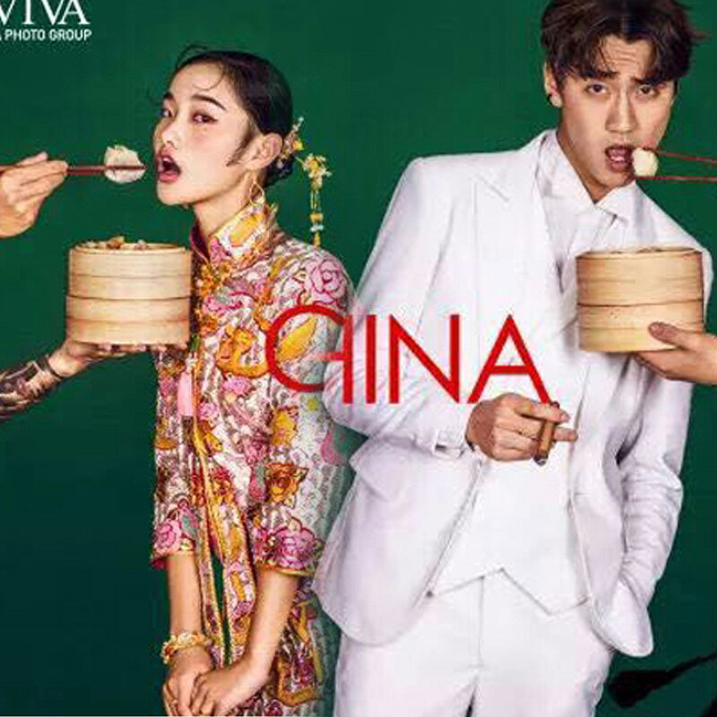 古裝攝影道具創意模擬蒸籠包子小籠包中國風婚紗攝影古裝拍照道具
