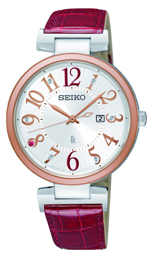 SEIKO 精工 LUKIA 太陽能時尚腕錶 V137-0CW0R(SUT336J1) 32mm