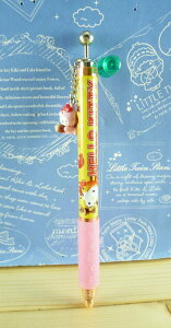 【震撼精品百貨】Hello Kitty 凱蒂貓 限量版原子筆-黃粉松鼠 震撼日式精品百貨