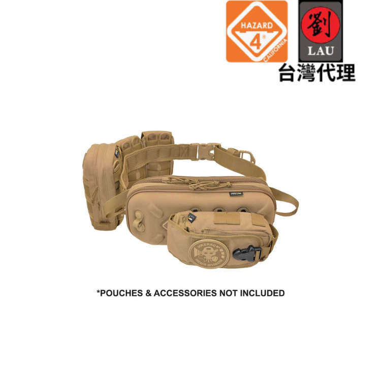 【硬殼隨身斜背萬用包】HAZARD 4 WP-BDL-CYT 隨身斜背硬殼萬用包(沙) 4