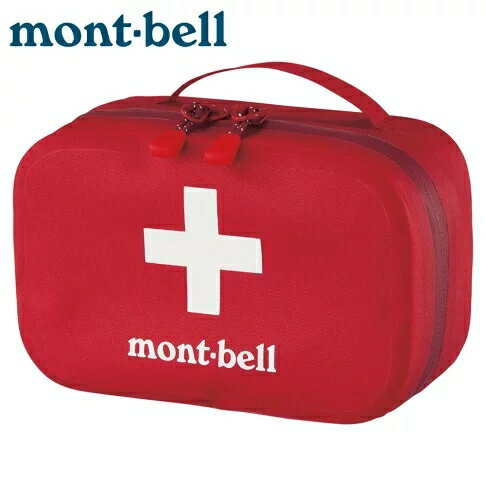 ├登山樂┤日本 mont-bell First Aid Pouch S 急救包 紅 # 1133184RD