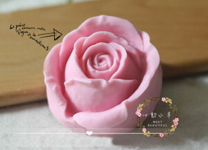 心動小羊^^DIY手工皂工具矽膠模具肥皂香皂模型矽膠皂模藝術皂模具大朵玫瑰大朵玫瑰