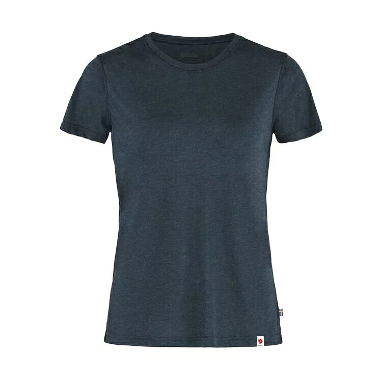 ├登山樂┤瑞典 Fjallraven High Coast Lite T-shirt 短袖排汗衣 女 FR83507-560 海軍藍
