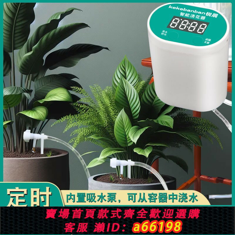 【臺灣公司 可開發票】自動澆水器懶人澆花神器家用水泵花盆綠植定時滴水器智慧滴灌系統