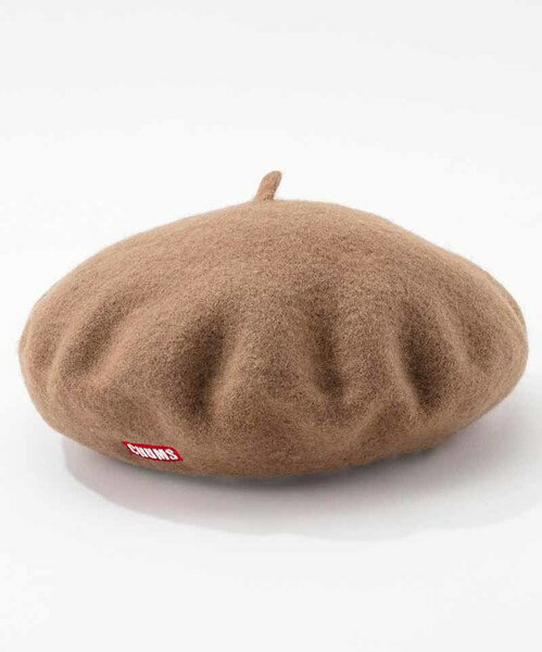 【毒】CHUMS Felt Belet CHUMS Logo貝雷帽 卡其色【領券折222｜Cube卡+APP下單最高10%回饋】