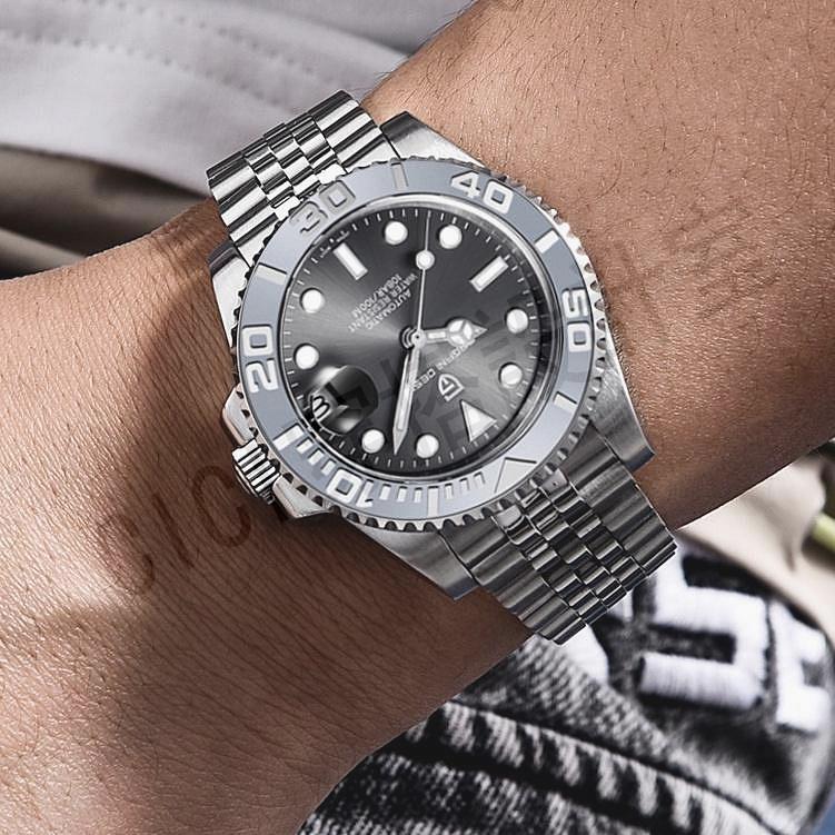 【100% 官方】2023 新款 PAGANI DESIGN 頂級品牌自動機械男士手錶藍寶石不銹鋼男士優雅大氣風格【亞德機械五金家居】 3