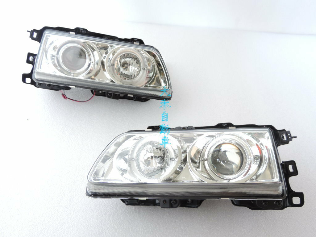 大禾自動車 PVC 光圈 魚眼 晶鑽大燈 適用 HONDA 喜美四代 16V 88~91 CRX