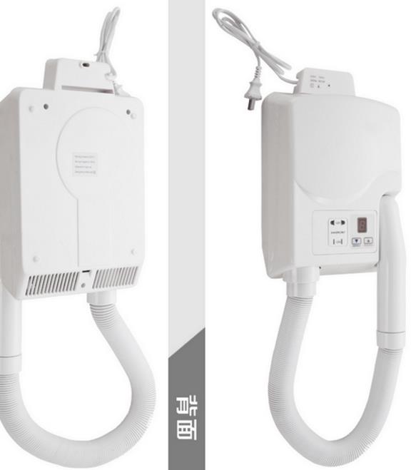 浴室幹膚器酒店壁掛墻式電吹風機衛生間幹發幹身機吹送風軟管配件