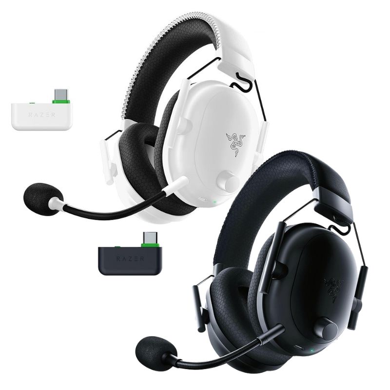 【享最高折300】Razer 雷蛇 BlackShark V2 Pro 頭戴無線雙模電競耳機/PlayStation 黑/白