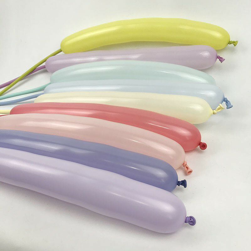 馬卡龍長條氣球 260加厚長條編織魔術乳膠氣球兒童玩具造型氣球 0